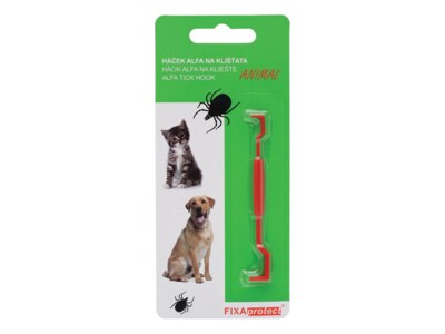 Alfa háček na klíšťata 1 ks Alfa háček na klíšťata 1 ks