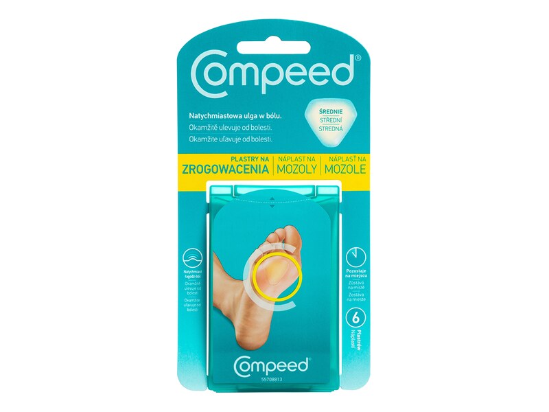 Compeed Náplast na mozoly střední 6 ks