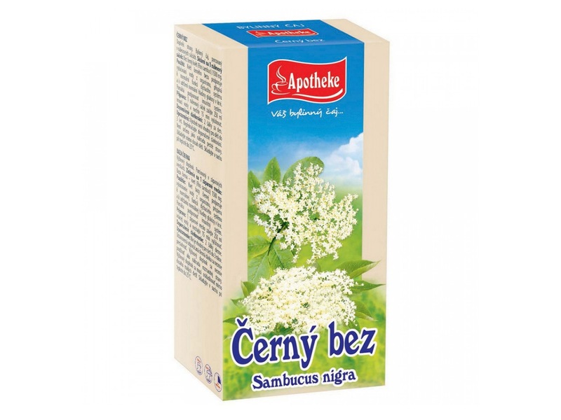 Apotheke Černý bez květ čaj nálevové sáčky 20x1,5 g