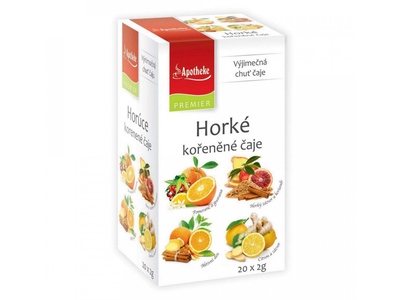 Apotheke Horké kořeněné čaje 4v1 nálevové sáčky 20x2 g