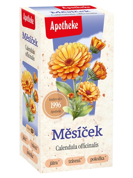Apotheke Měsíček lékařský čaj nálevové sáčky 20x1,5 g