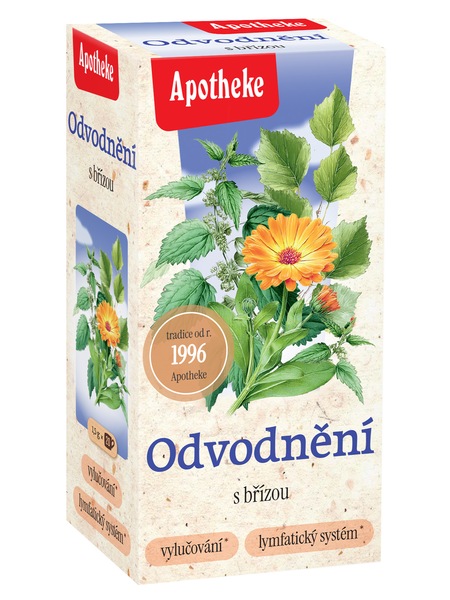 Apotheke Na odvodnění čaj nálevové sáčky 20x1,5 g
