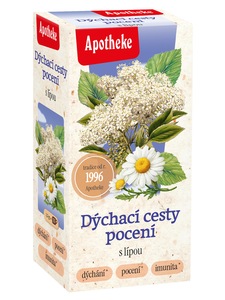 Apotheke Dýchací cesty čaj nálevové sáčky 20x1,5 g