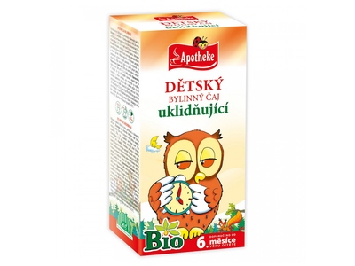 Apotheke BIO Dětský čaj uklidňující nálevové sáčky 20x1,5 g