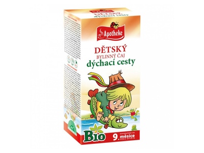 Apotheke BIO Dětský čaj dýchací cesty nálevové sáčky 20x1,5 g