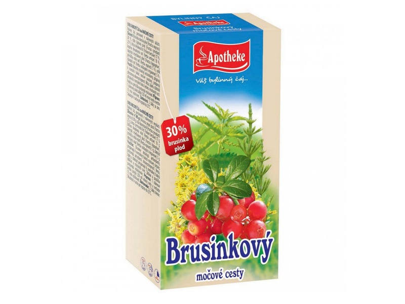 Apotheke Brusinkový čaj nálevové sáčky 20x1,5 g