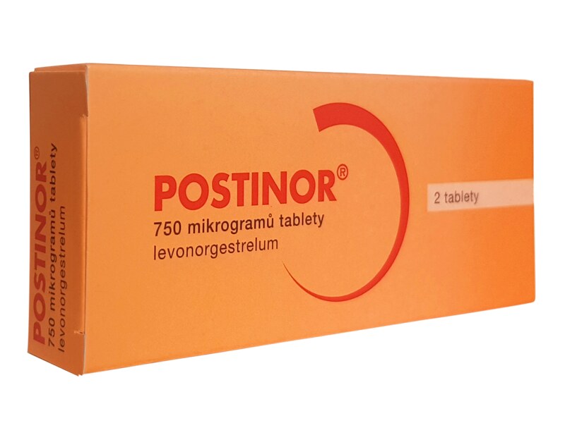 Postinor 750 µg 2 tablety