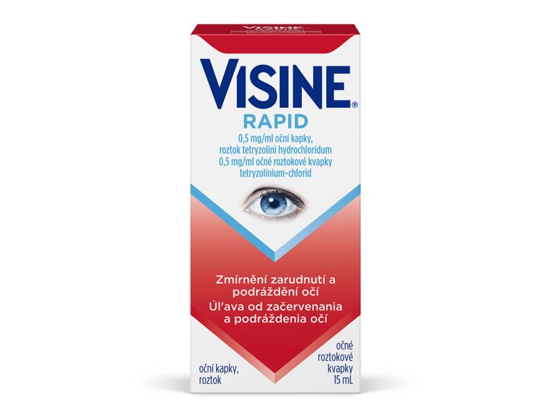 Visine Rapid oční kapky 15 ml Visine Rapid oční kapky 15 ml