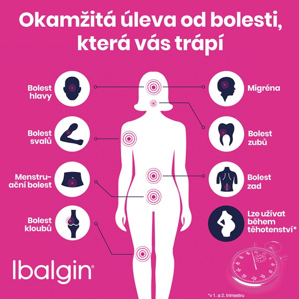 Ibalgin Rapidcaps 400 mg 30 měkkých tobolek