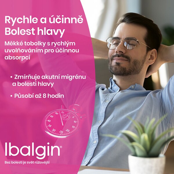 Ibalgin Rapidcaps 400 mg 30 měkkých tobolek