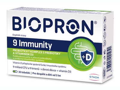 Biopron Immunity s vitaminem D3 30 tobolek Biopron Immunity s vitaminem D3 30 tobolek