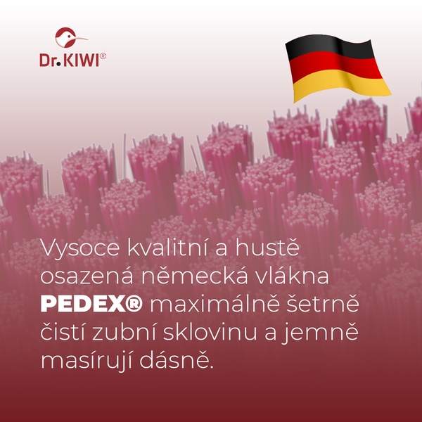Dr. KIWI 5400 Ultra soft zubní kartáček 3 ks