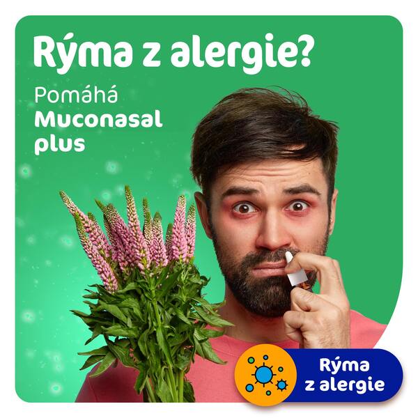 Muconasal Plus nosní sprej 10 ml Muconasal Plus nosní sprej 10 ml