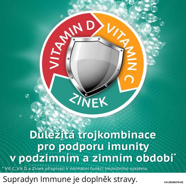 Supradyn Immune 15 šumivých tablet