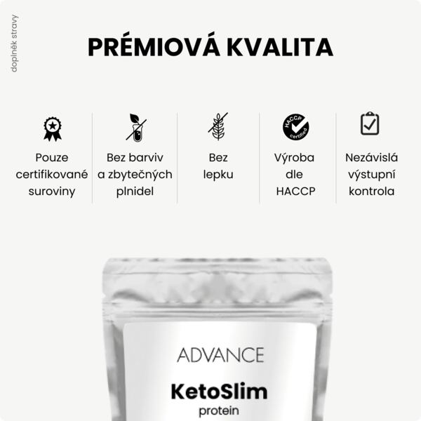Advance KetoSlim borůvka 480 g
