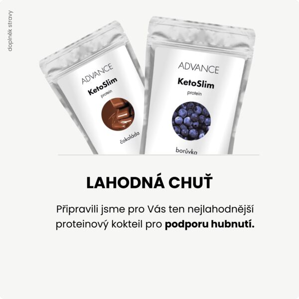 Advance KetoSlim borůvka 480 g