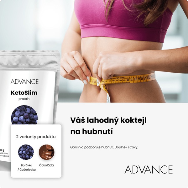 Advance KetoSlim borůvka 480 g Advance KetoSlim borůvka 480 g