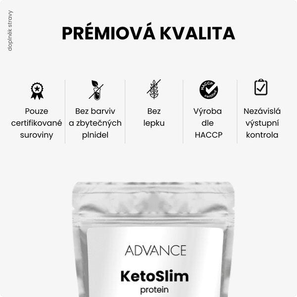 Advance KetoSlim čokoláda 480 g