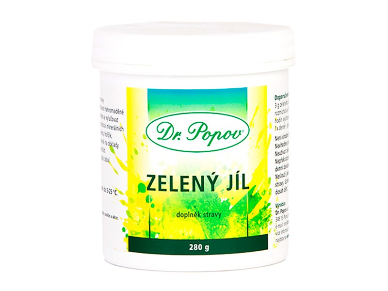 Dr. Popov Zelený jíl 280 g