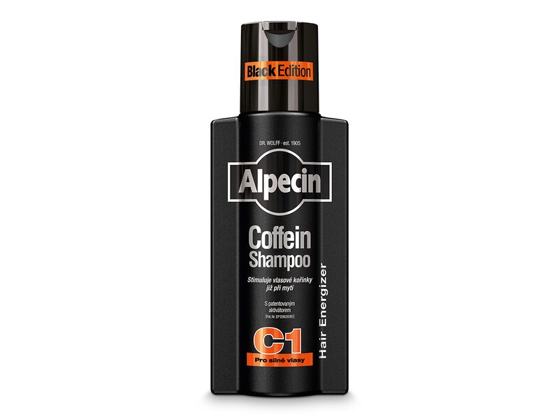 Alpecin Energizer Kofeinový šampon C1 Black Edition 250 ml