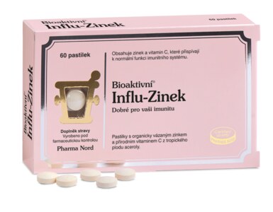 Pharma Nord Bioaktivní Influ-Zinek 60 tablet Pharma Nord Bioaktivní Influ-Zinek 60 tablet