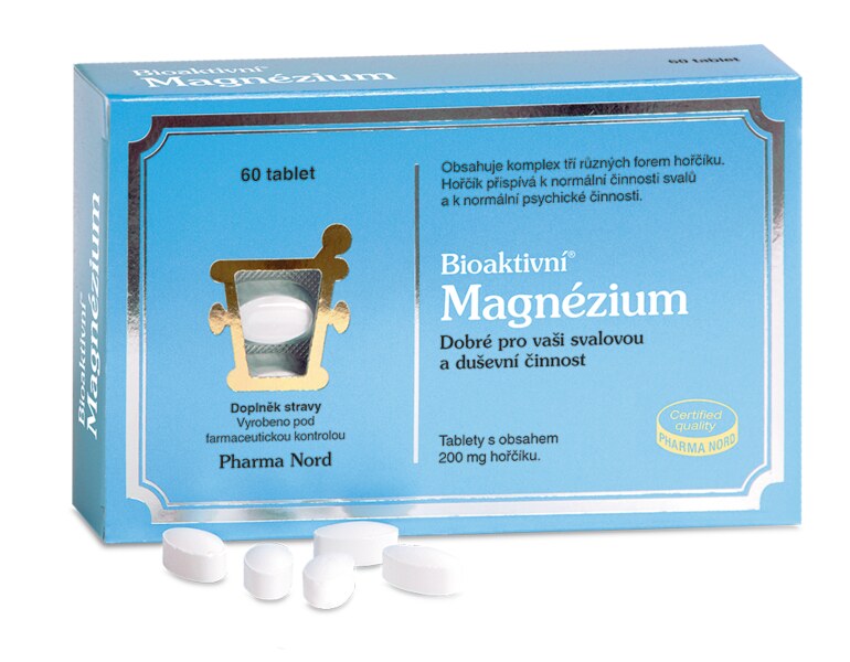 Pharma Nord Bioaktivní Magnézium 60 tablet Pharma Nord Bioaktivní Magnézium 60 tablet