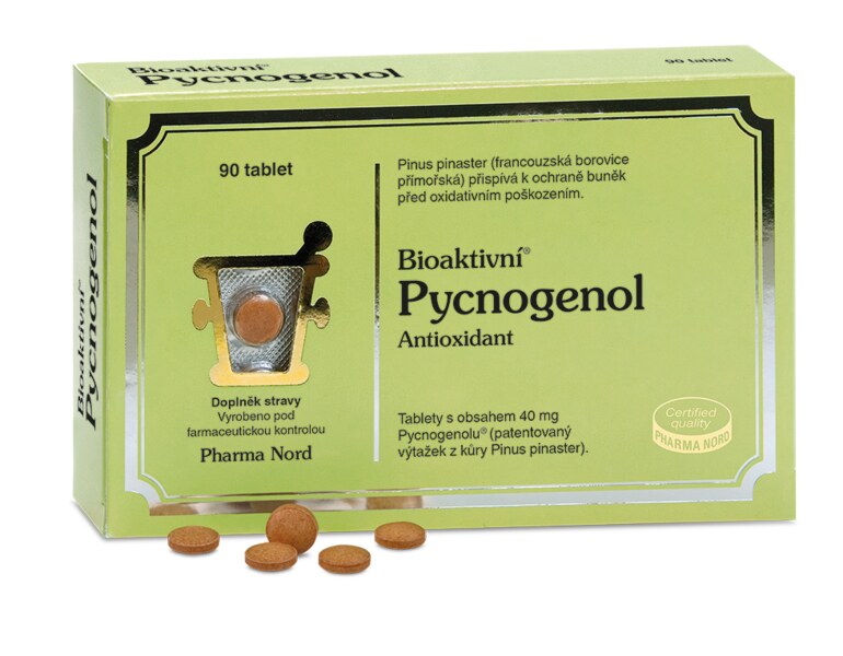 Pharma Nord Bioaktivní Pycnogenol 90 tablet Pharma Nord Bioaktivní Pycnogenol 90 tablet