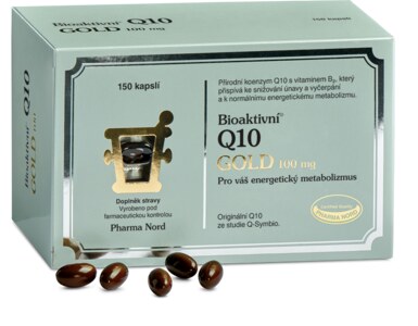 Pharma Nord Bioaktivní Q10 Gold 100 mg 150 kapslí