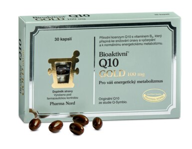 Pharma Nord Bioaktivní Q10 Gold 100 mg 30 kapslí