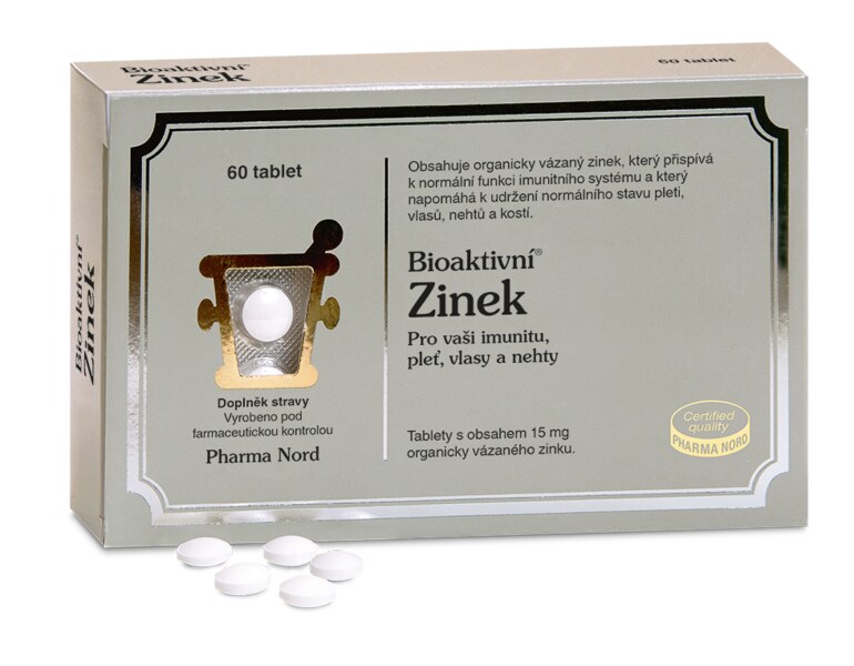 Pharma Nord Bioaktivní Zinek 60 tablet Pharma Nord Bioaktivní Zinek 60 tablet