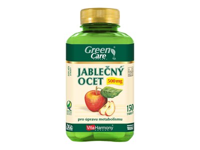 VitaHarmony Jablečný ocet 500 mg 150 tablet VitaHarmony Jablečný ocet 500 mg 150 tablet