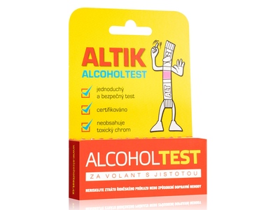 Altik alkoholtest 1 ks