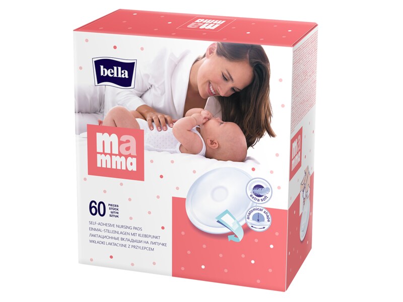 Bella Mamma Basic prsní vložky 60 ks Bella Mamma Basic prsní vložky 60 ks