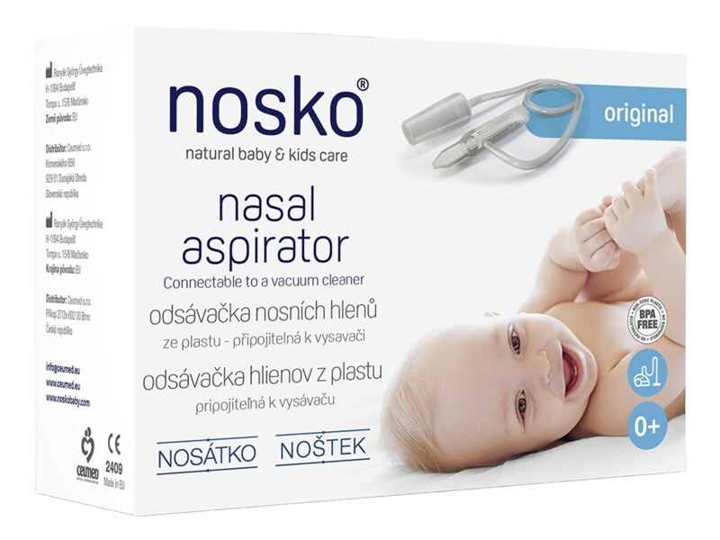 Nosko odsávačka nosních hlenů plast