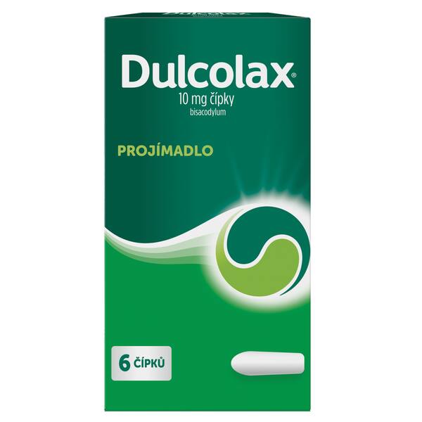 Dulcolax 10 mg 6 čípků