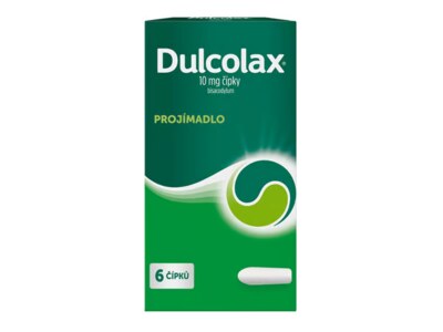 Dulcolax 10 mg 6 čípků