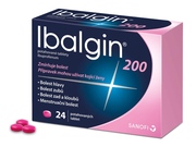Ibalgin 200 mg 24 potahovaných tablet Ibalgin 200 mg 24 potahovaných tablet