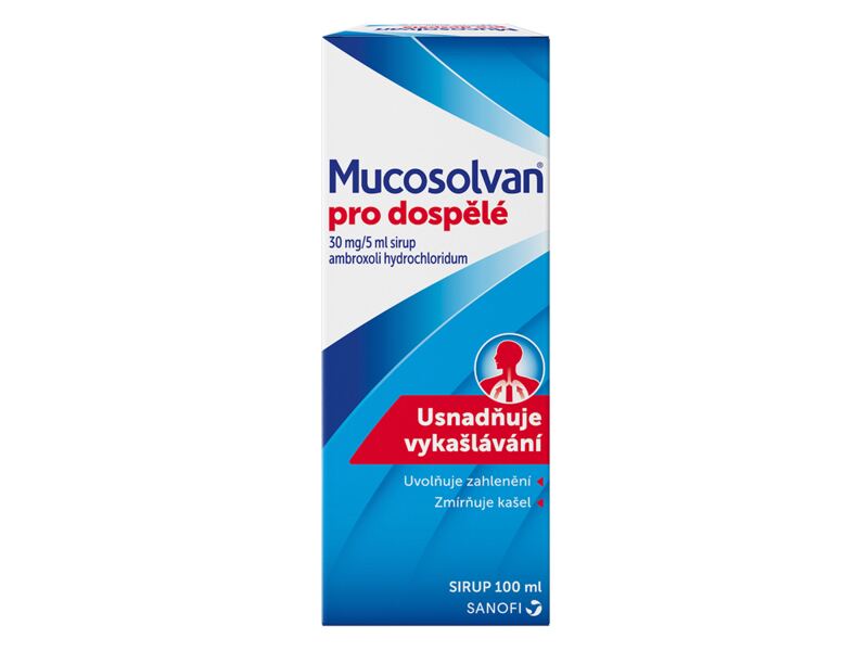 Mucosolvan pro dospělé sirup 100 ml
