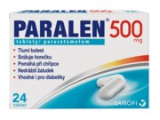 Paralen 500 mg 24 tablet Paralen 500 mg 24 tablet