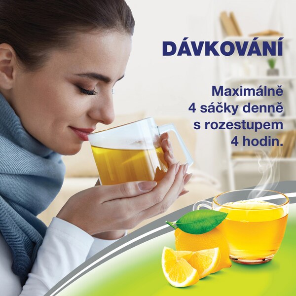 Paralen Grip Horký nápoj citrón 12 sáčků