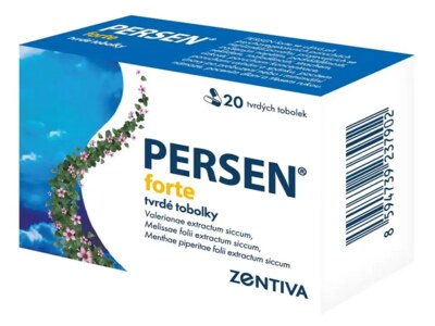 Persen Forte 20 tvrdých tobolek