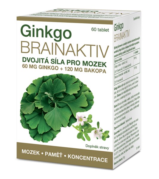 Ginkgo Brainaktiv 60 tablet