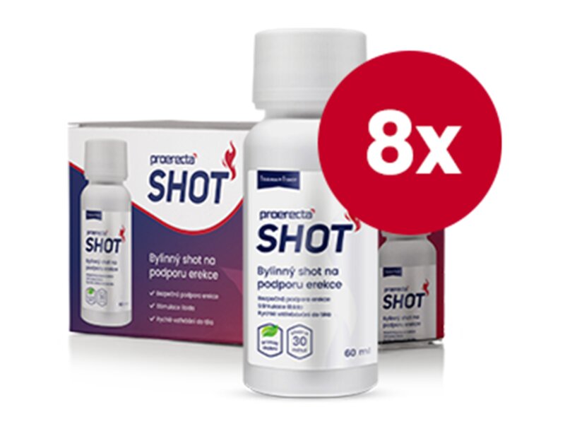 Proerecta Shot podpora erekce 8x60 ml Proerecta Shot podpora erekce 8x60 ml