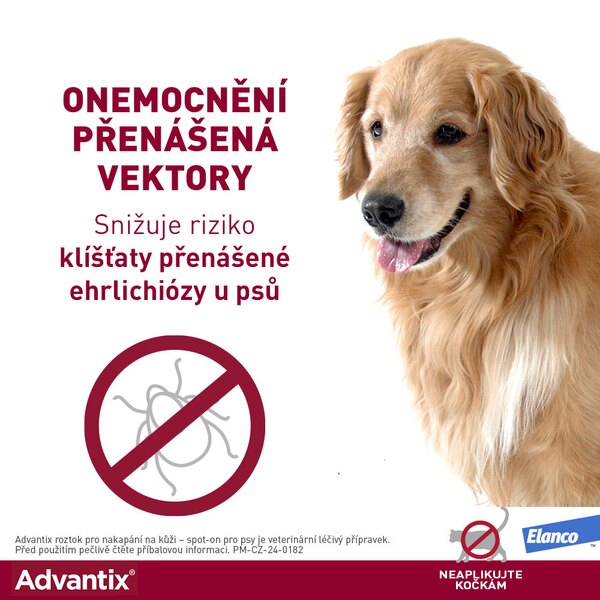 Advantix pro psy 40-60 kg spot-on 1x6 ml Advantix pro psy 40-60 kg spot-on 1x6 ml