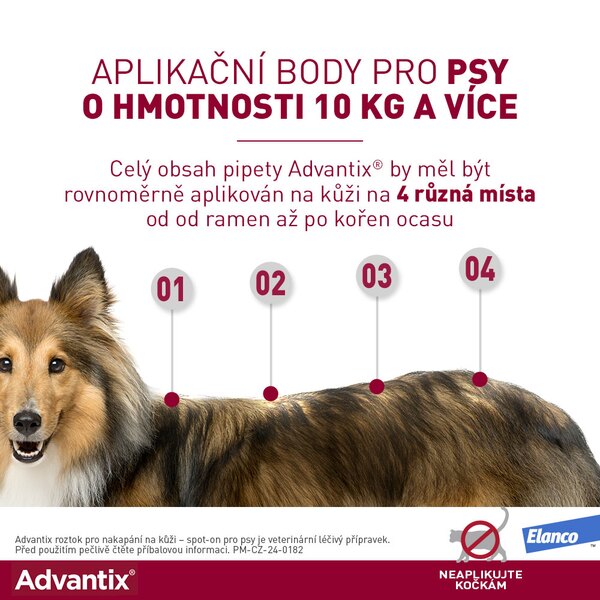 Advantix pro psy 40-60 kg spot-on 1x6 ml 