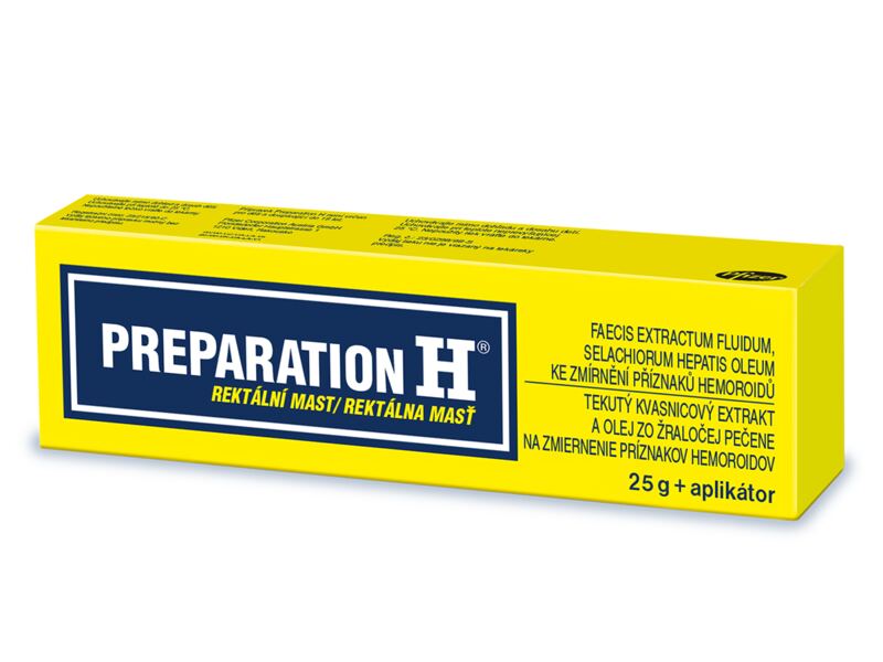 Preparation H, rektální mast pro léčbu hemoroidů 25 g