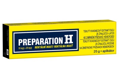 Preparation H, rektální mast pro léčbu hemoroidů 25 g