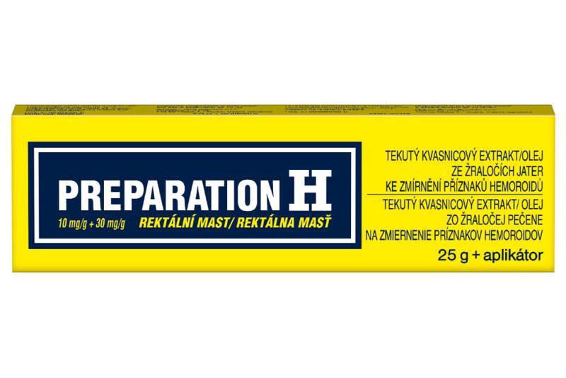 Preparation H, rektální mast pro léčbu hemoroidů 25 g