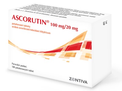 Ascorutin 100 potahovaných tablet
