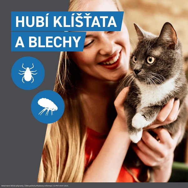 Frontline spot-on pro kočky 0,5 ml 3 pipety Frontline spot-on pro kočky 0,5 ml 3 pipety